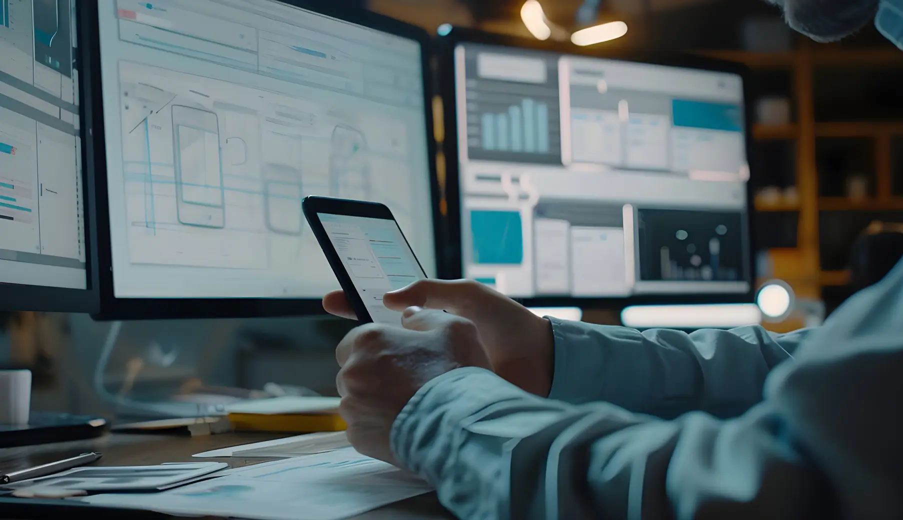 Walker Thomason UI design for web and app projects